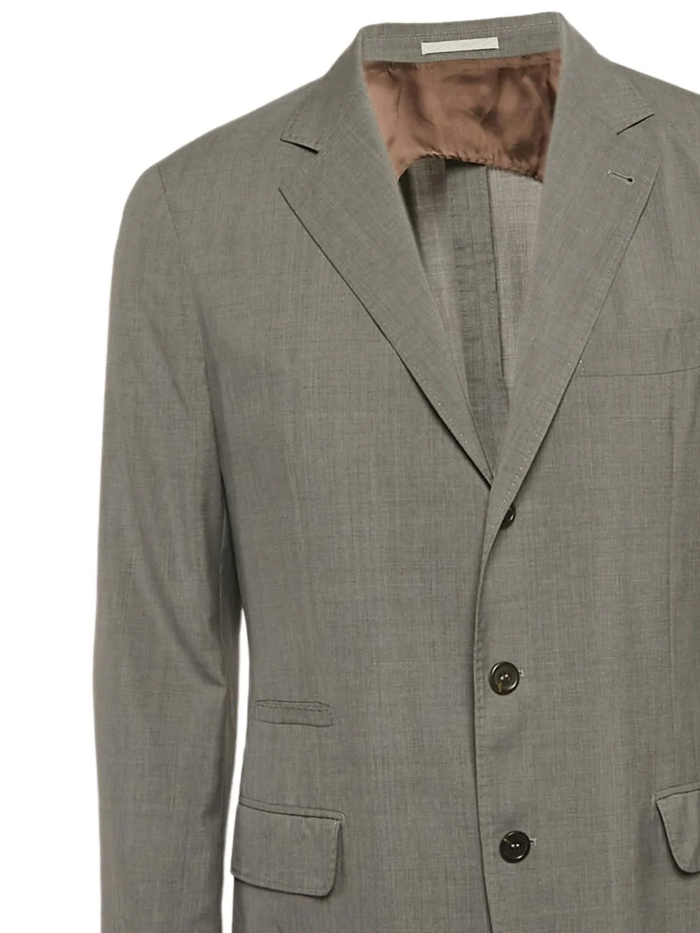 Loro Piana Pre-Owned single-breasted wool-silk blend blazer | Image 2