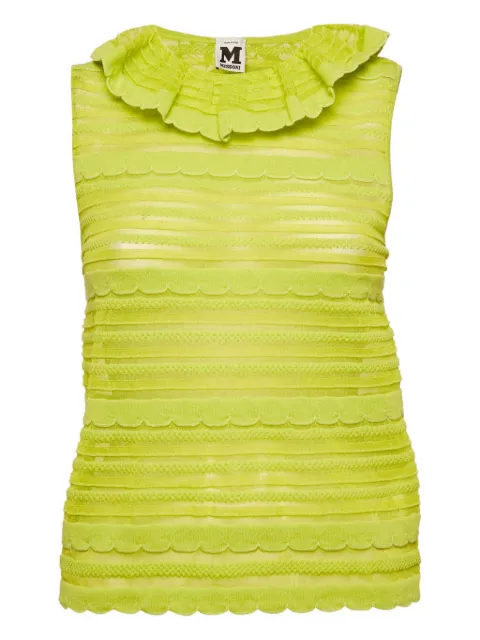 Missoni Pre-Owned scalloped knit top