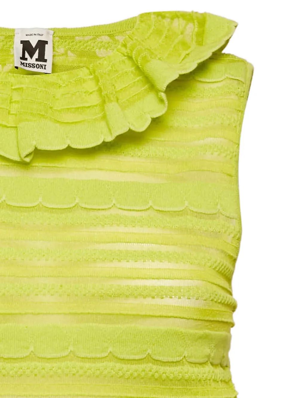 Missoni Pre-Owned scalloped knit top | Image 2