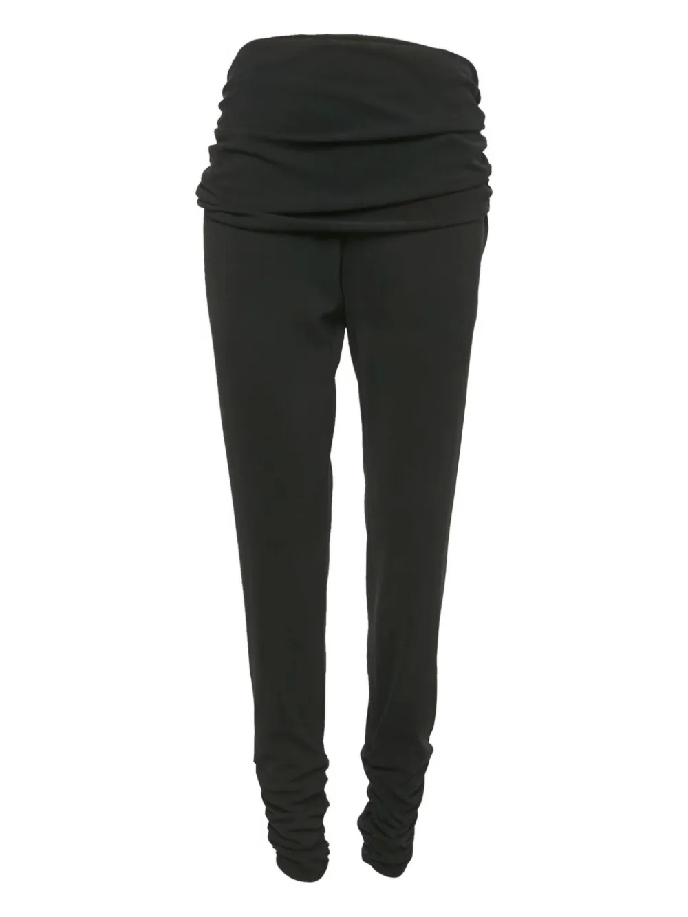 Moschino Pre-Owned Pantaloni con ruches - Nero