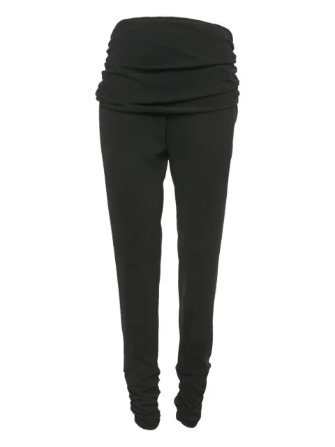 Moschino Pre-Owned pantalones fruncidos