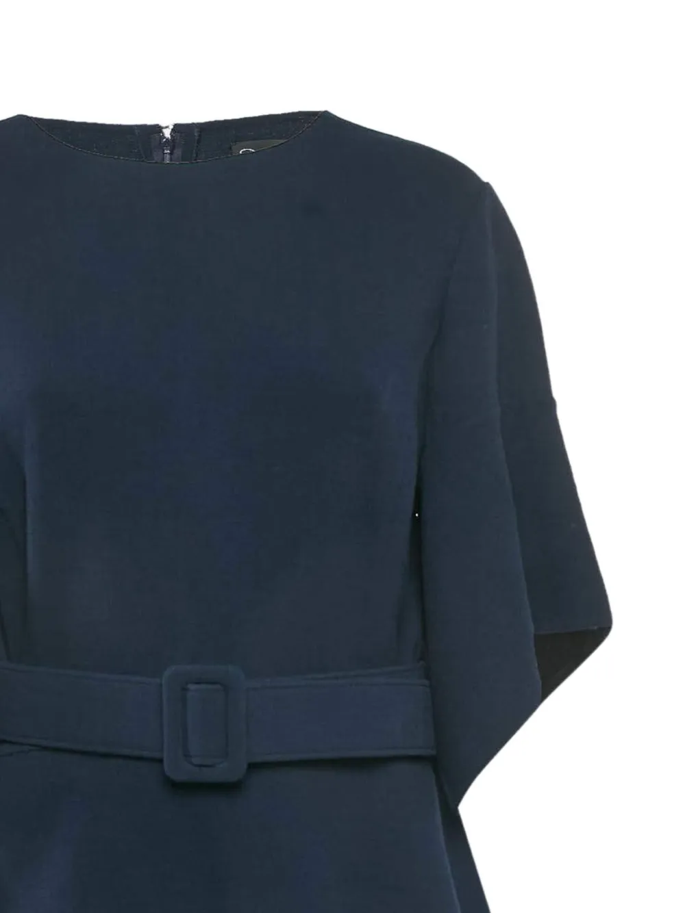 Oscar de la Renta Pre-Owned Mini-jurk met ceintuur - Blauw