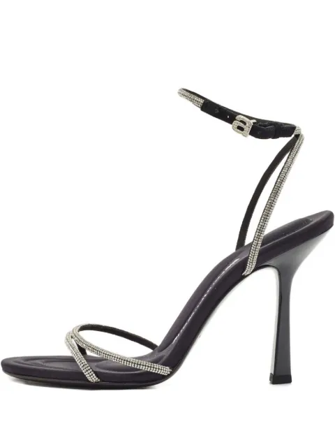 Pre-Owned Alexander Wang Sandalen mit Kristallen 110mm
