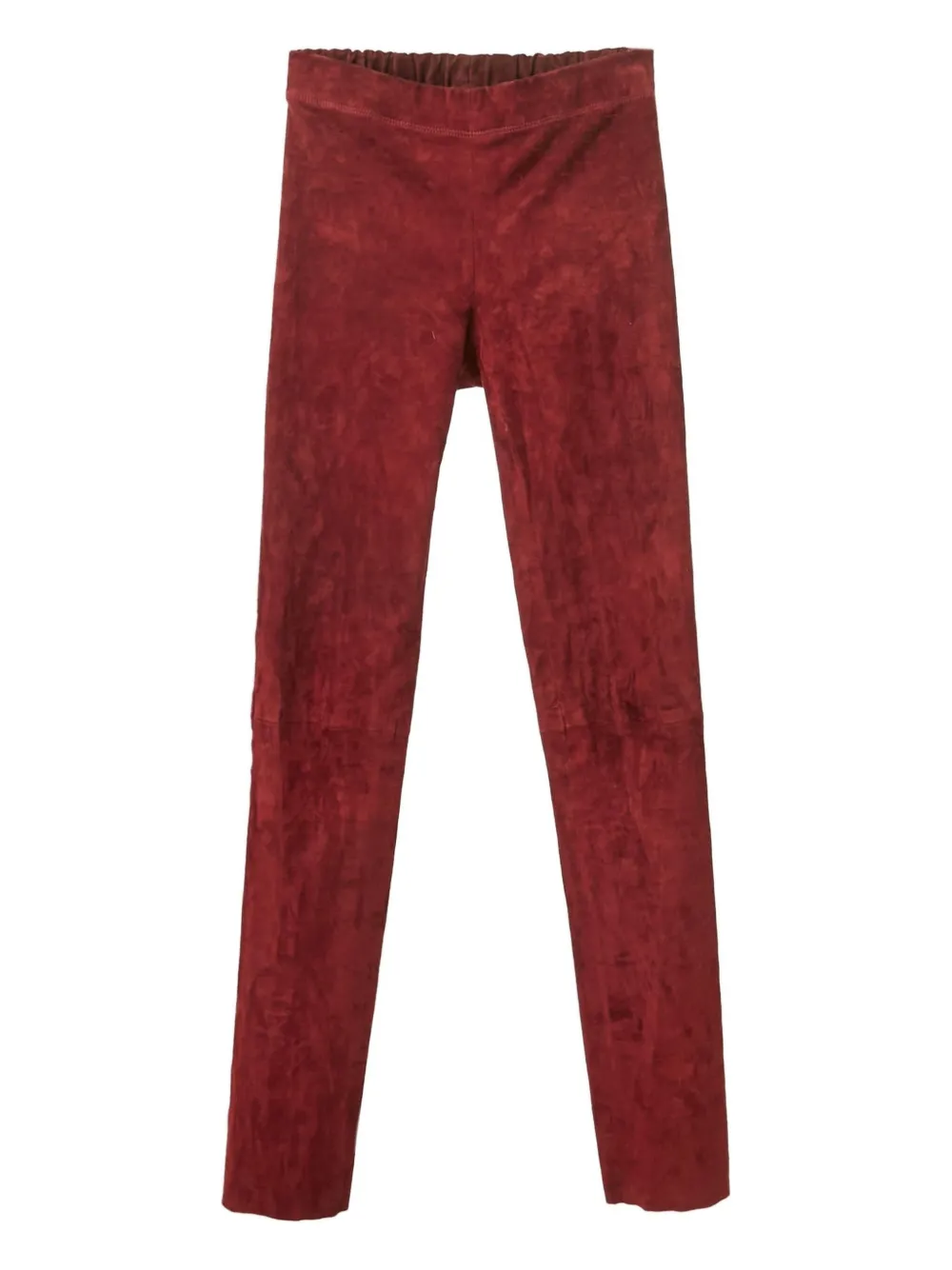 JOSEPH Pre-Owned stretch-suede leggings | Red | Image 1