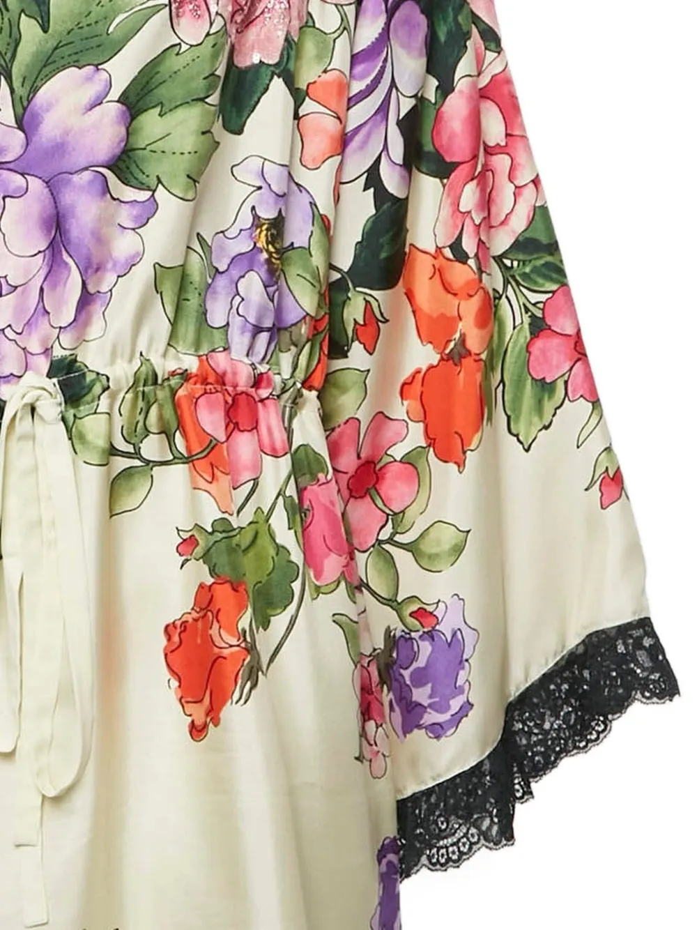 Gucci Pre-Owned Jurk met bloemenprint - Veelkleurig