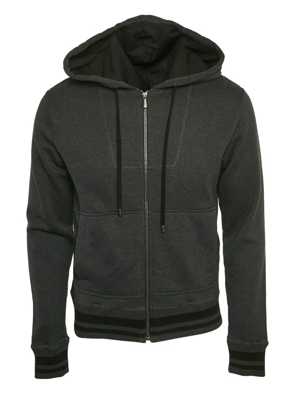 Bottega Veneta Pre-Owned 2024 zip hoodie jacket | Grey | Image 1