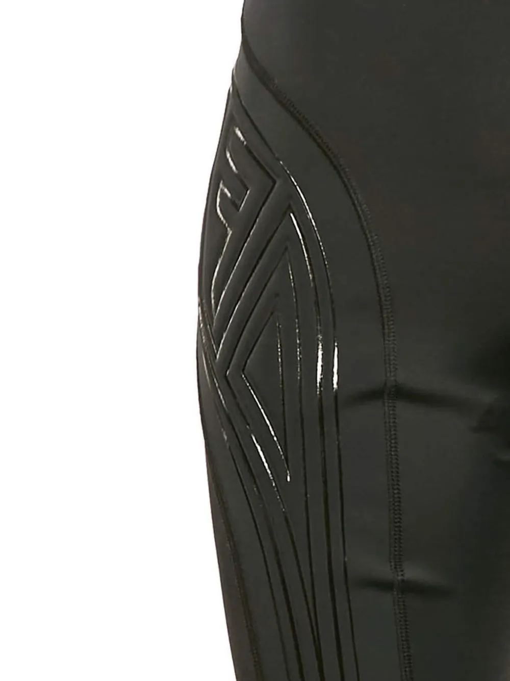 Fendi Pre-Owned FFreedom fietsshorts met logopatroon - Zwart