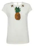 Dolce & Gabbana Pre-Owned 2024 Pineapple Bee Top - White