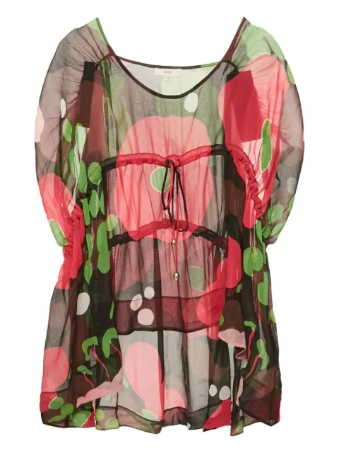 Kenzo Pre-Owned 2023 printed silk blouse