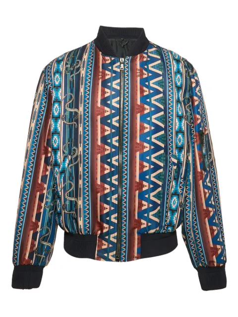 Roberto Cavalli Vintage Bomber con stampa