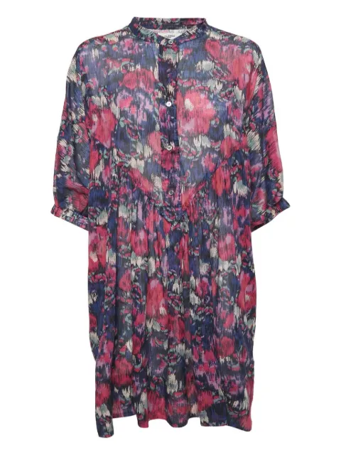 Isabel Marant Vintage vestido de algodón con estampado floral