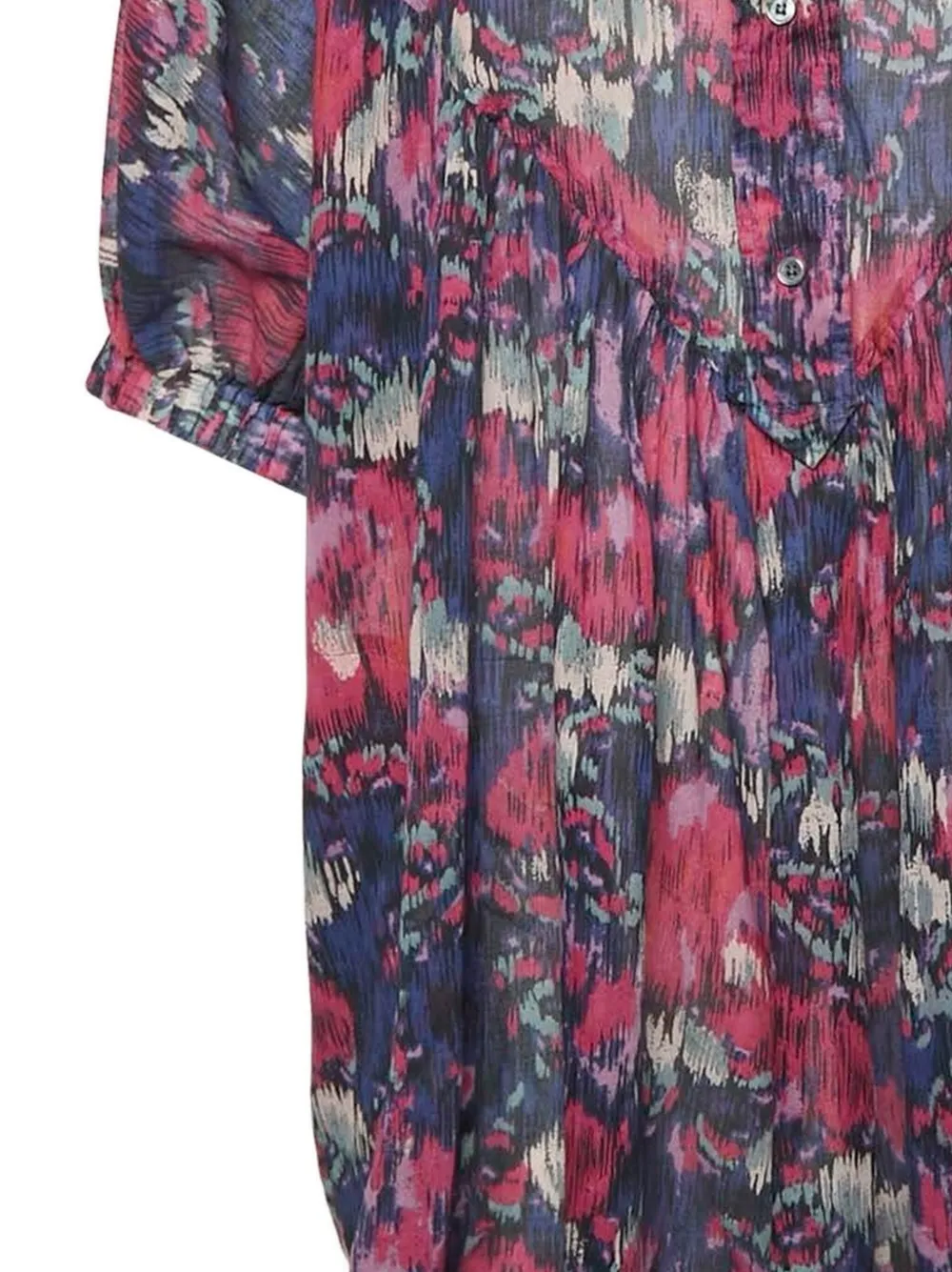 Isabel Marant Vintage Katoenen jurk met bloemenprint - Roze
