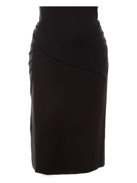 Escada Pre-Owned 2024 draped skirt