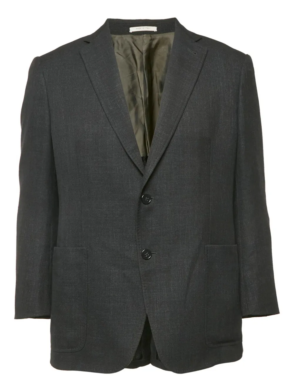 Armani Vintage single-breasted blazer | Black | Image 1