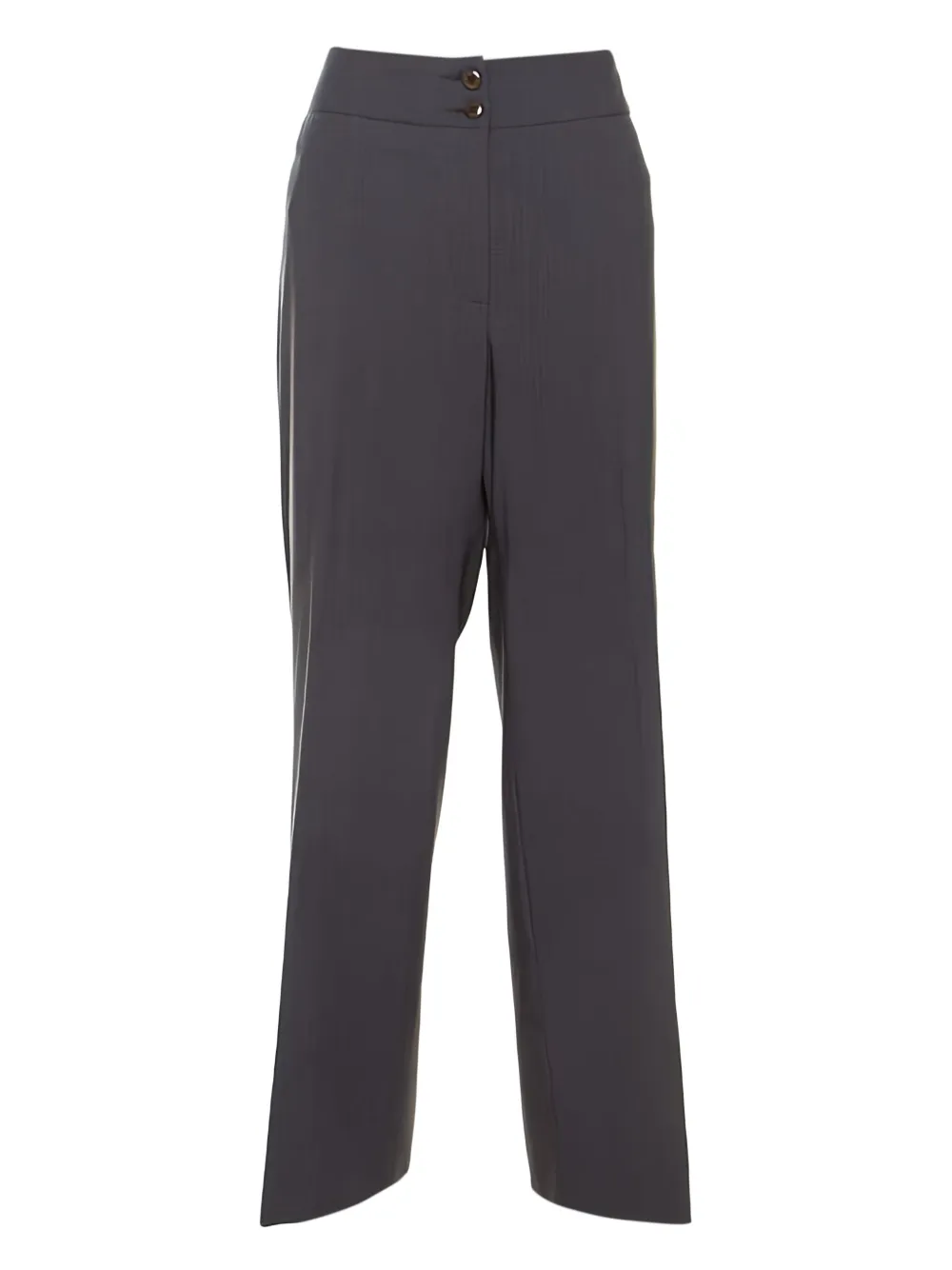 Armani Vintage virgin wool wide-leg trousers | Brown | Image 1