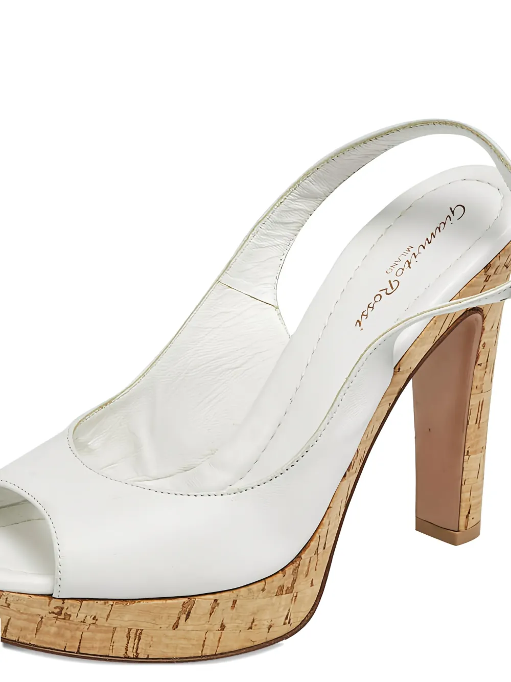 Gianvito Rossi 120 mm sandalen met gespsluiting - Wit