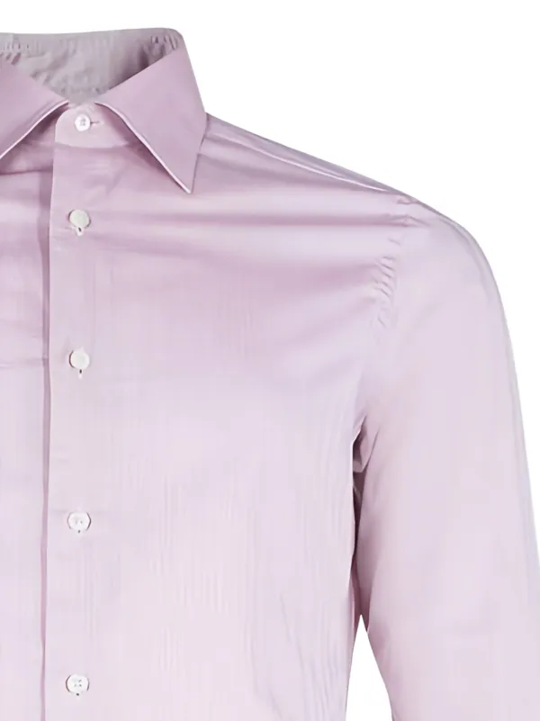 Ermenegildo Zegna Vintage Cotton Shirt | Pink | FARFETCH