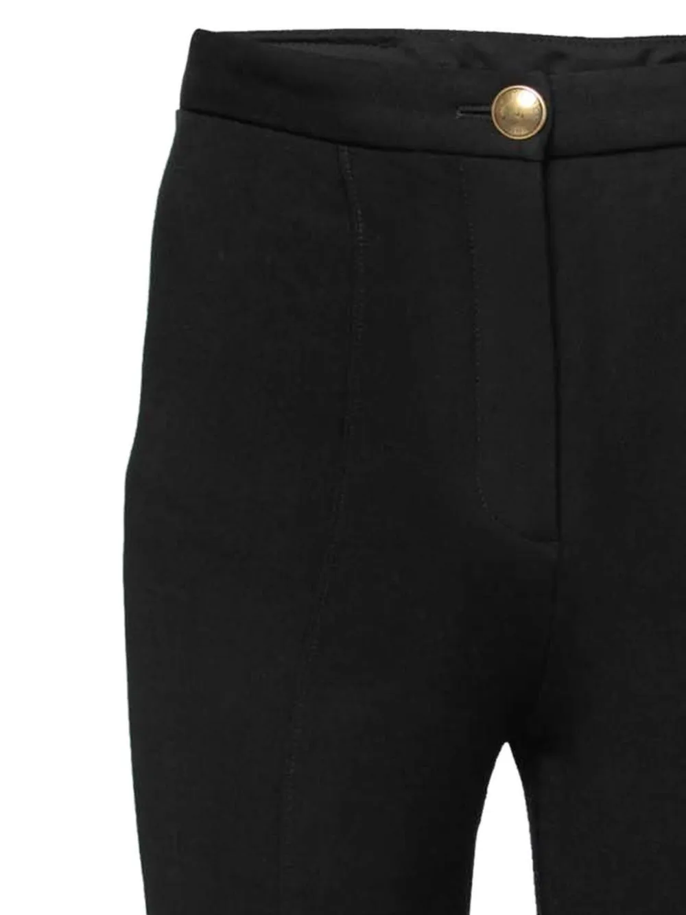 Roberto Cavalli Vintage Broek met knoopsluiting - Zwart