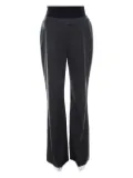 Escada Pre-Owned wool high waist trousers - Grey