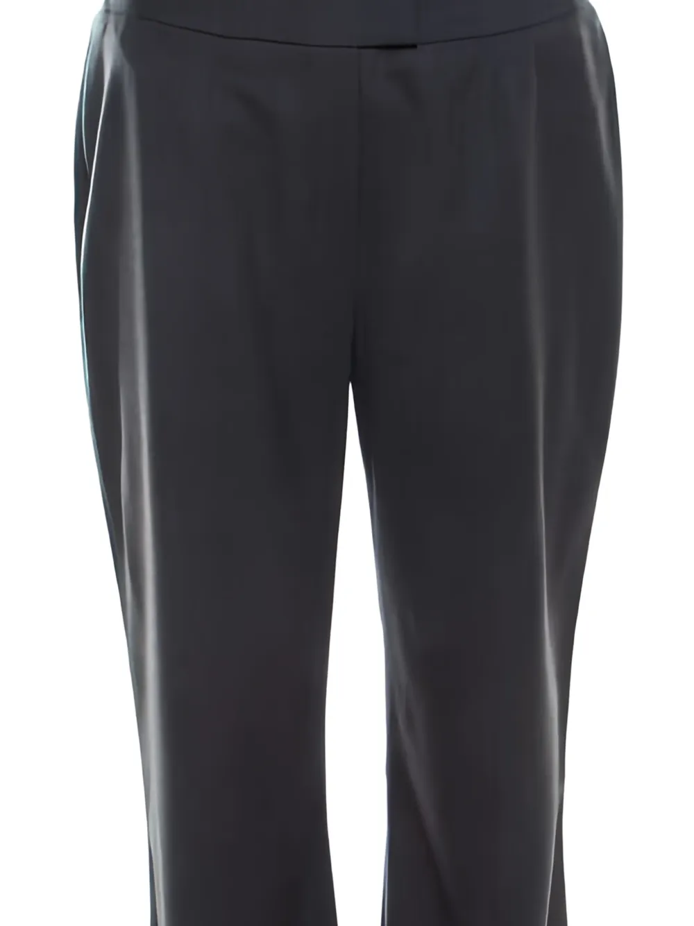 Escada Pre-Owned Wollen high-waist broek - Grijs