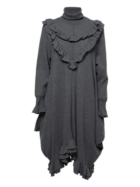 Stella McCartney Pre-Owned ruffle turtleneck dress