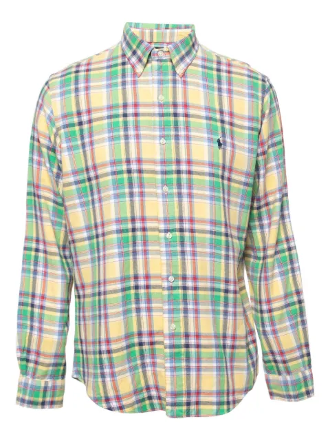 Polo Ralph Lauren Vintage chemise en coton à carreaux