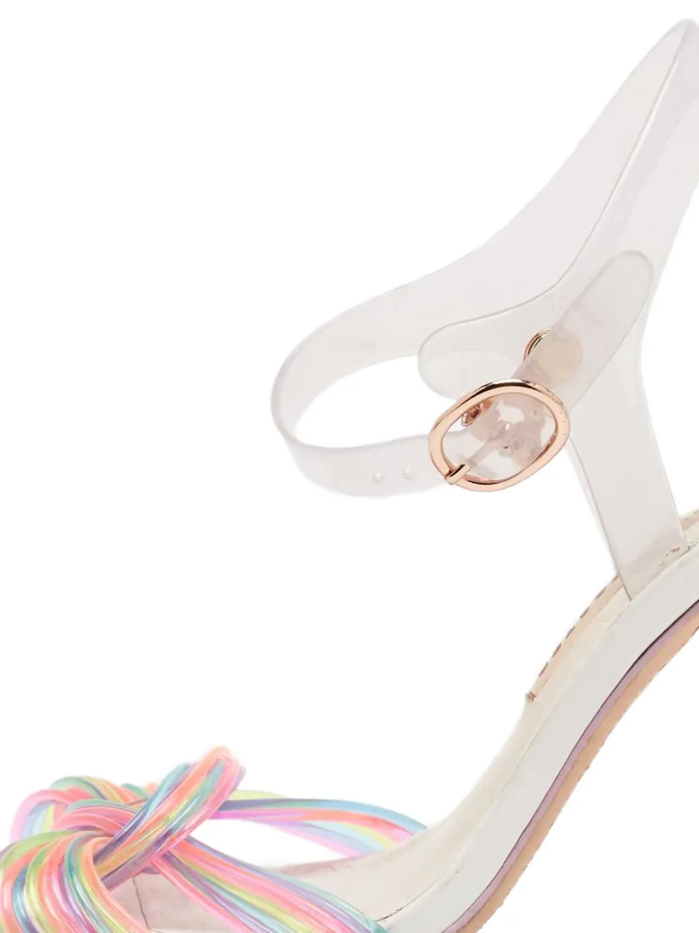 Sophia Webster Leren sandalen - Oranje