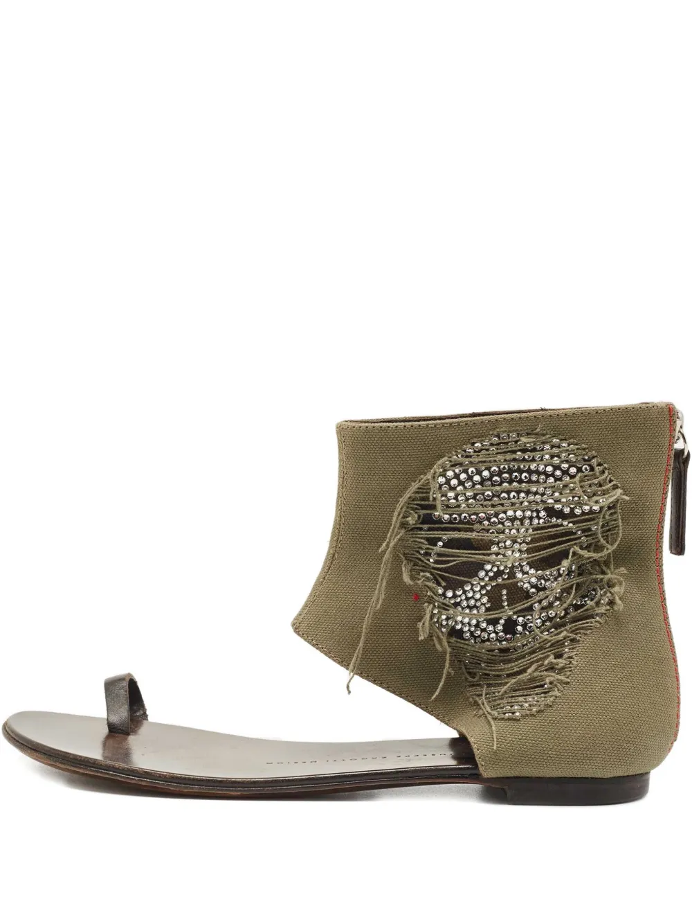 Giuseppe Zanotti Vintage Sandali con decorazione - Verde