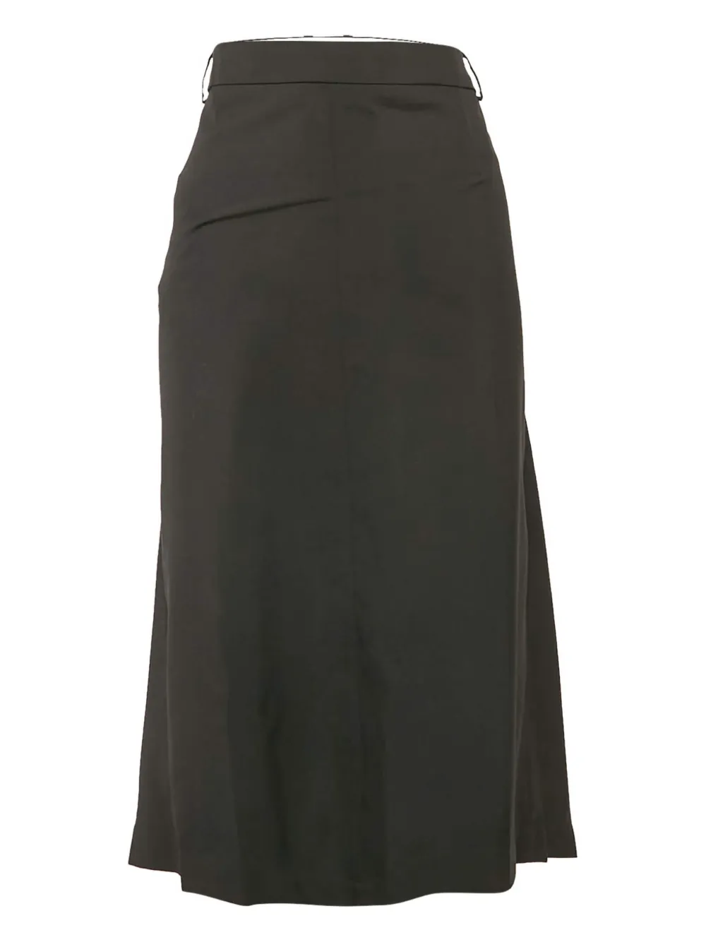 Pre-owned Jacquemus Wool Midi Skirt In Black