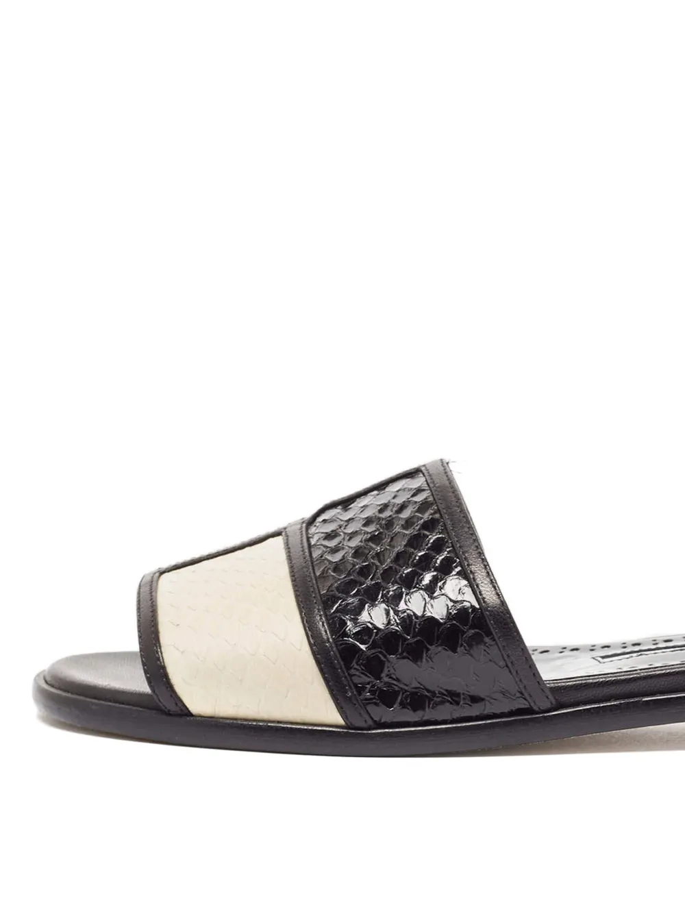 Manolo Blahnik Megacle python-leather sandals | Image 2