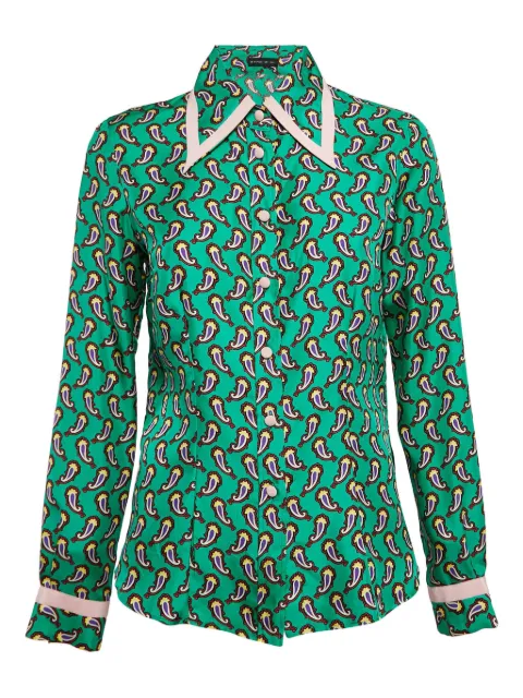 Etro Pre-Owned paisley-print shirt