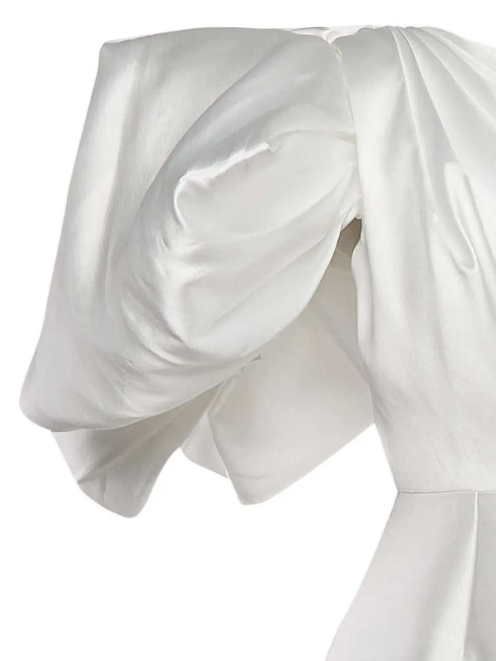 Solace London puff-sleeve one-shoulder dress | Image 2