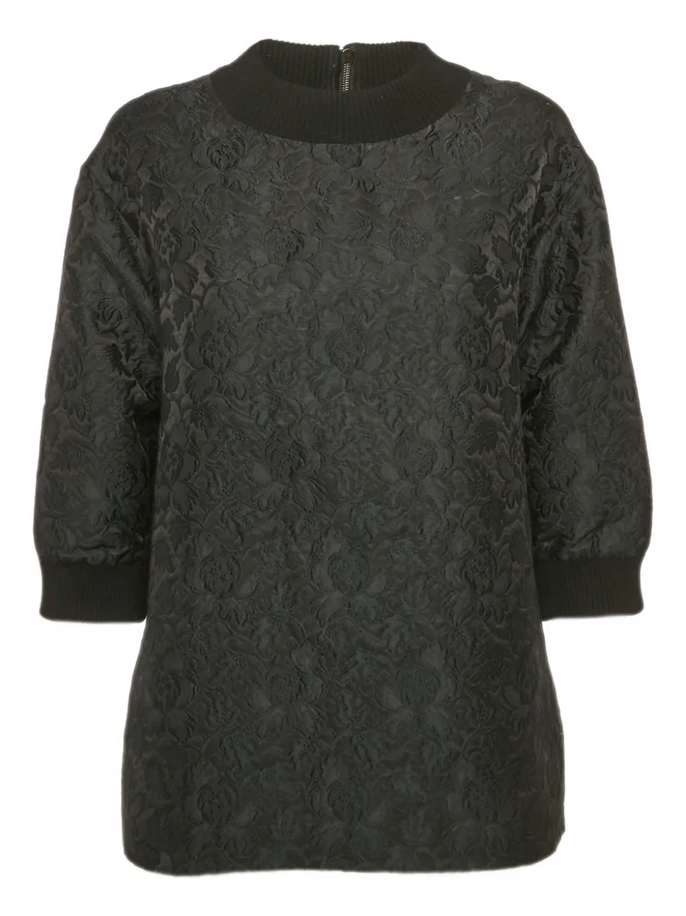 Dolce & Gabbana Pre-Owned 2024 floral-jacquard blouse | Grey | Image 1