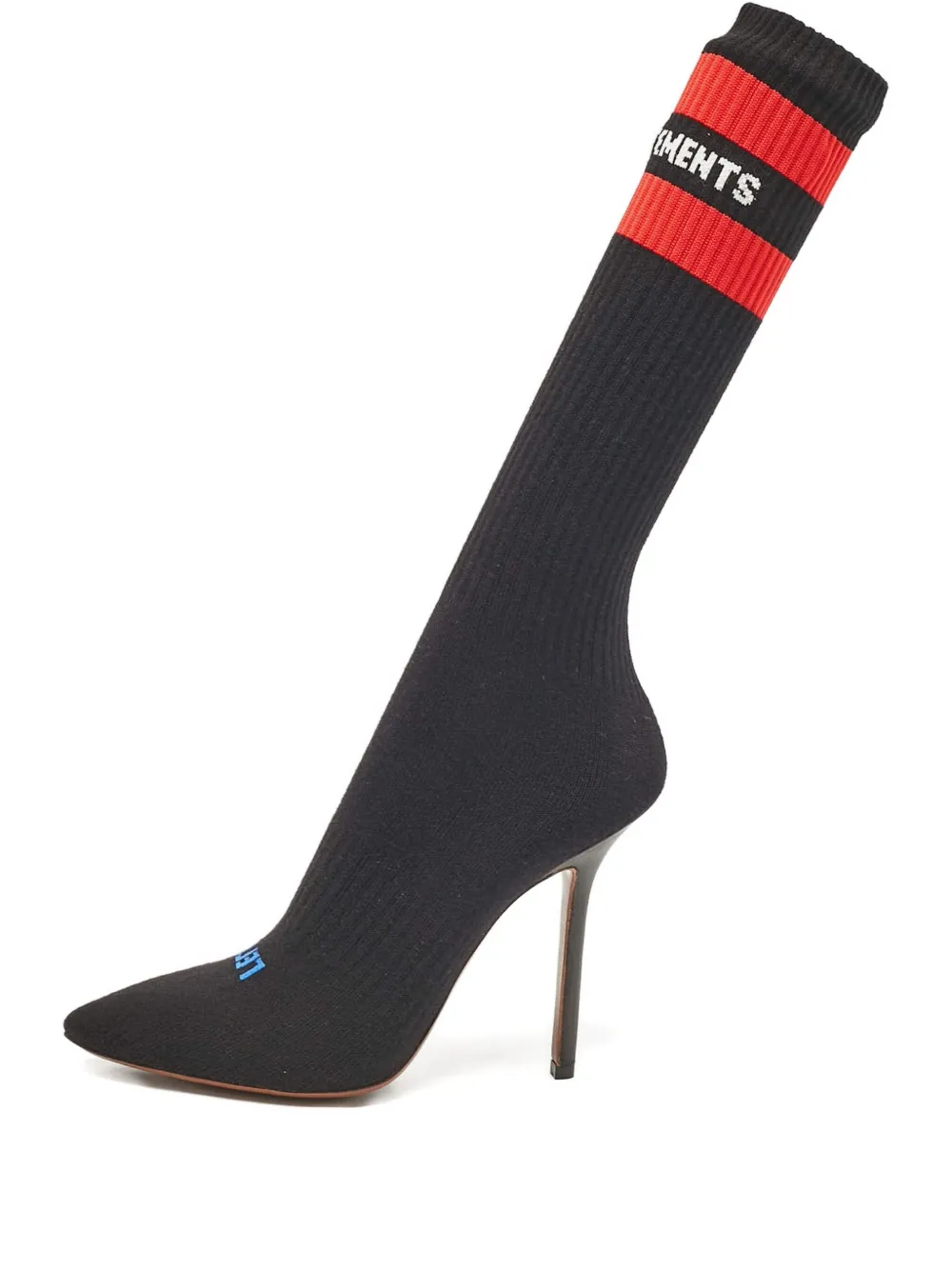 VETEMENTS Stivali Sock Runner 90mm - Nero