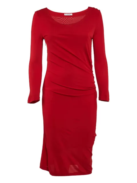 Versace Pre-Owned ruched dress