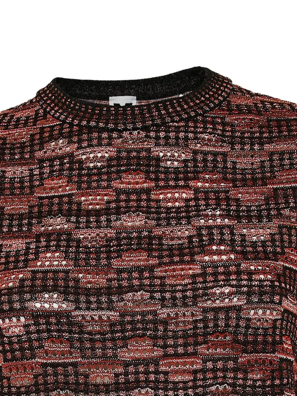 Pre-owned Missoni Bell-sleeve Jumper In Red