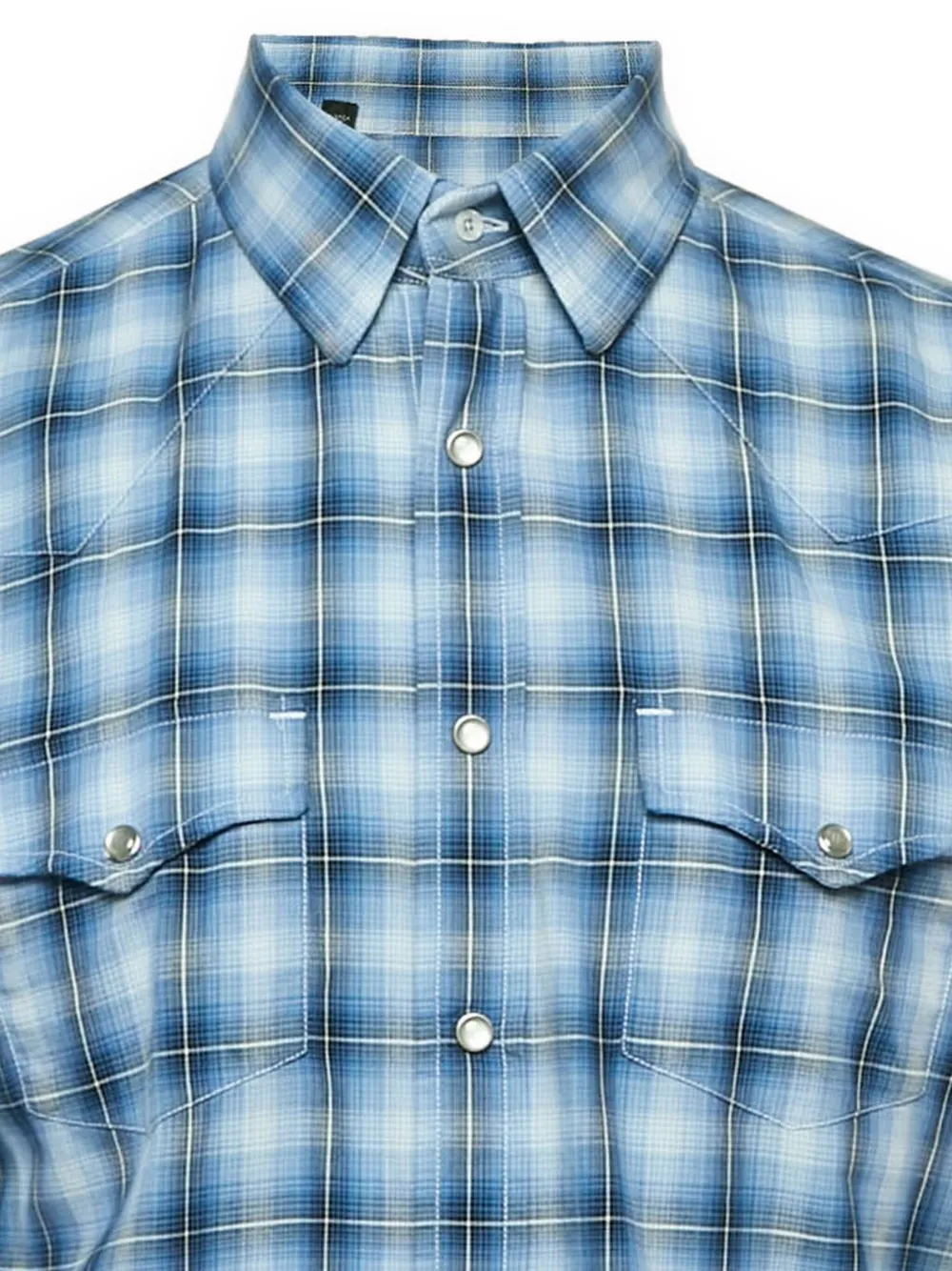 Tom Ford Vintage check-pattern chest-pocket shirt | Image 2