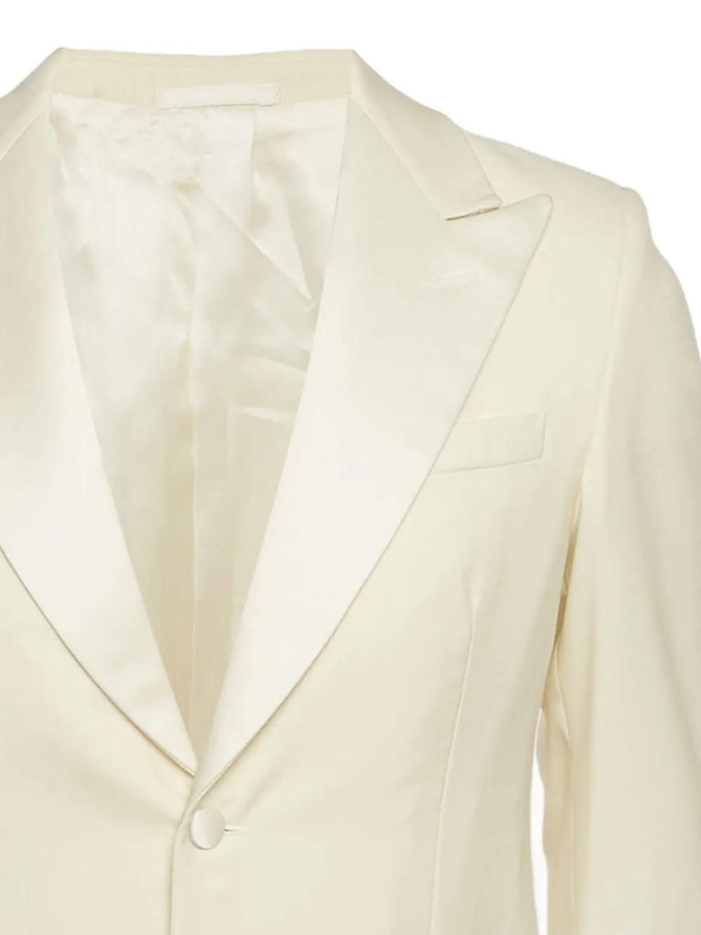 Prada Pre-Owned satin-trim single-breasted blazer | Image 2