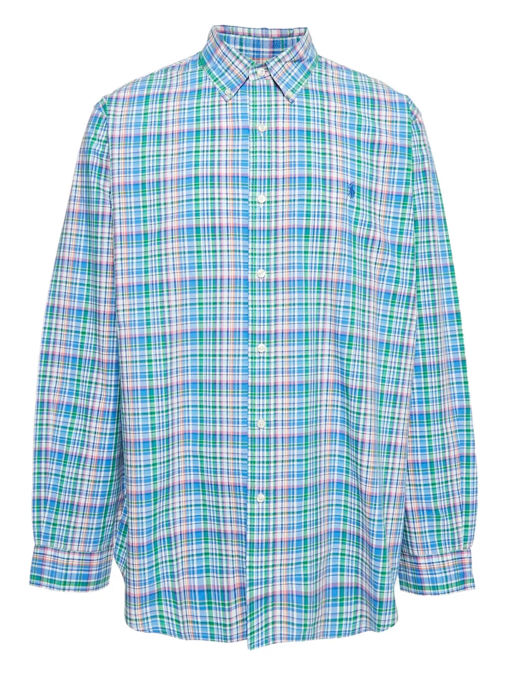Polo Ralph Lauren Vintage checked cotton shirt | Blue | Image 1