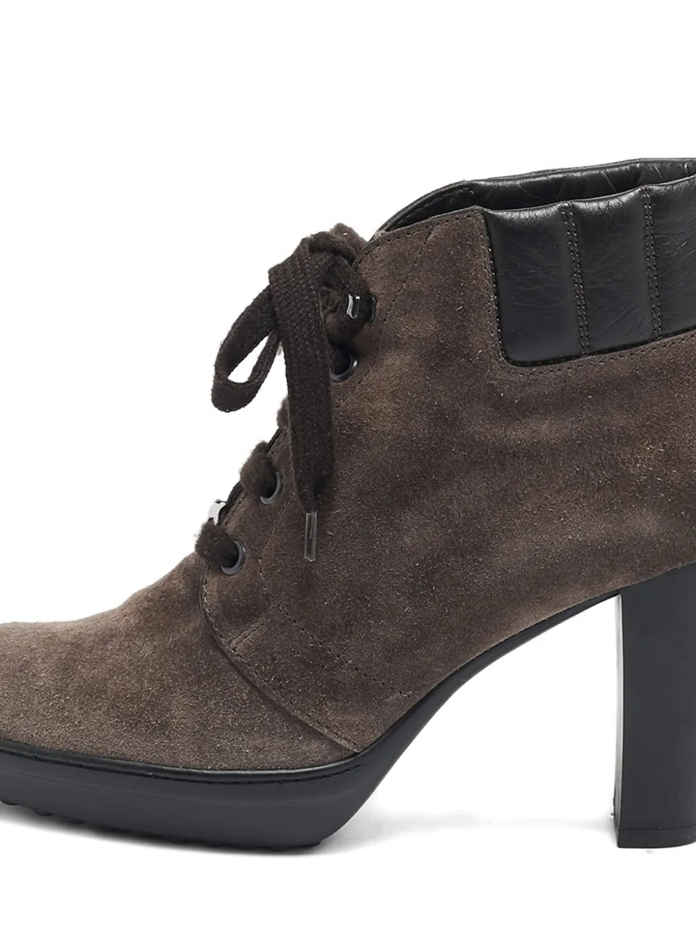 Tod's Vintage Suède enkellaarzen - Bruin