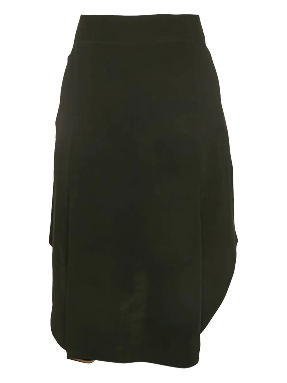 Chloé Pre-Owned Rok met geplooide vlakken - Zwart