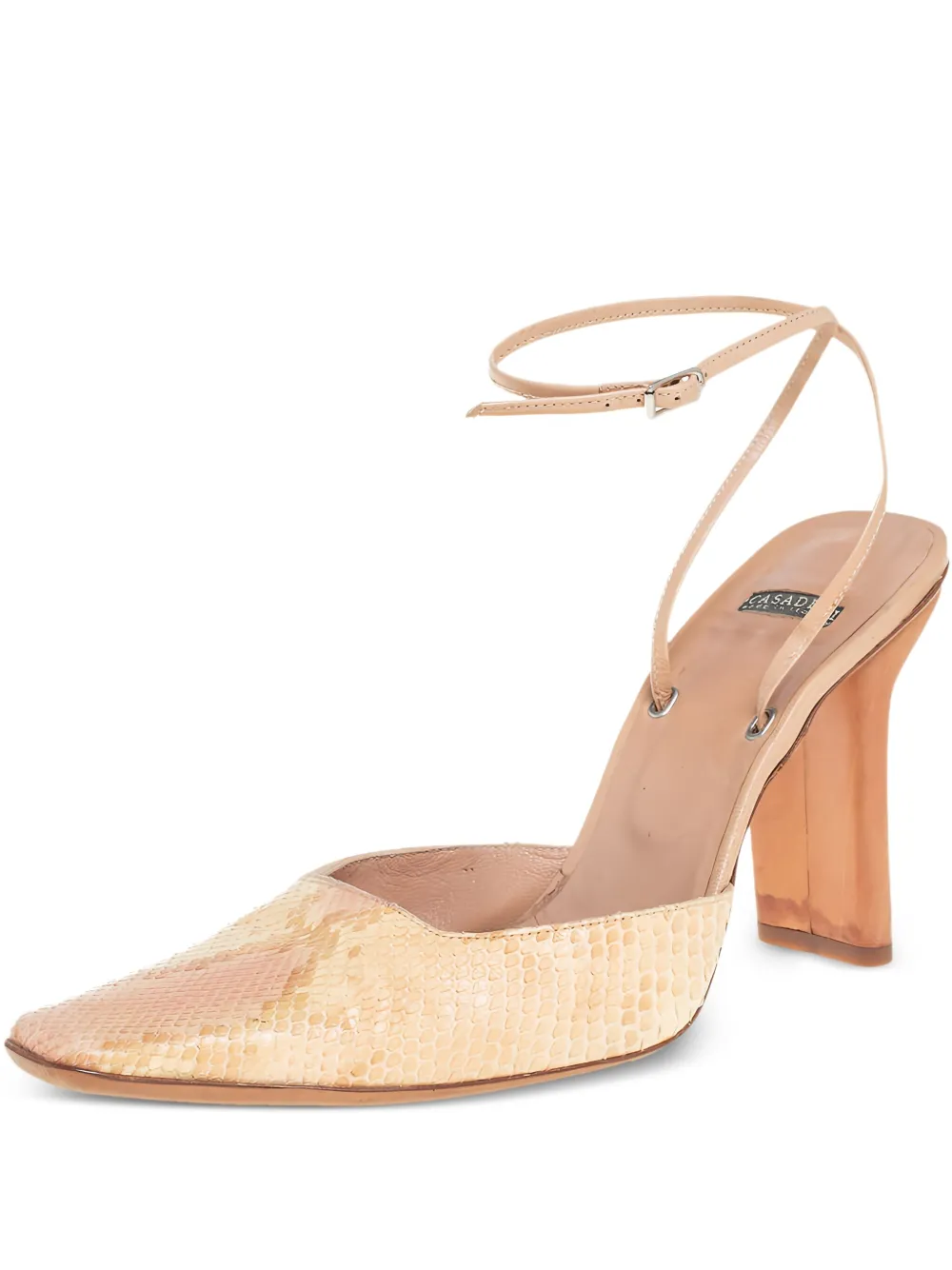 Casadei Vintage Pumps mit Absatz 100mm - Nude