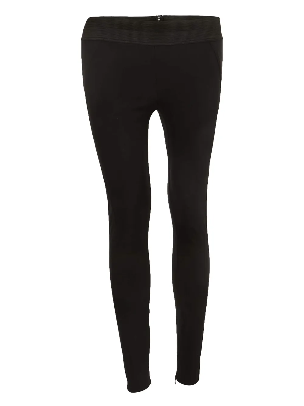 Pre-owned Stella Mccartney Zip-fastening Trousers In Black