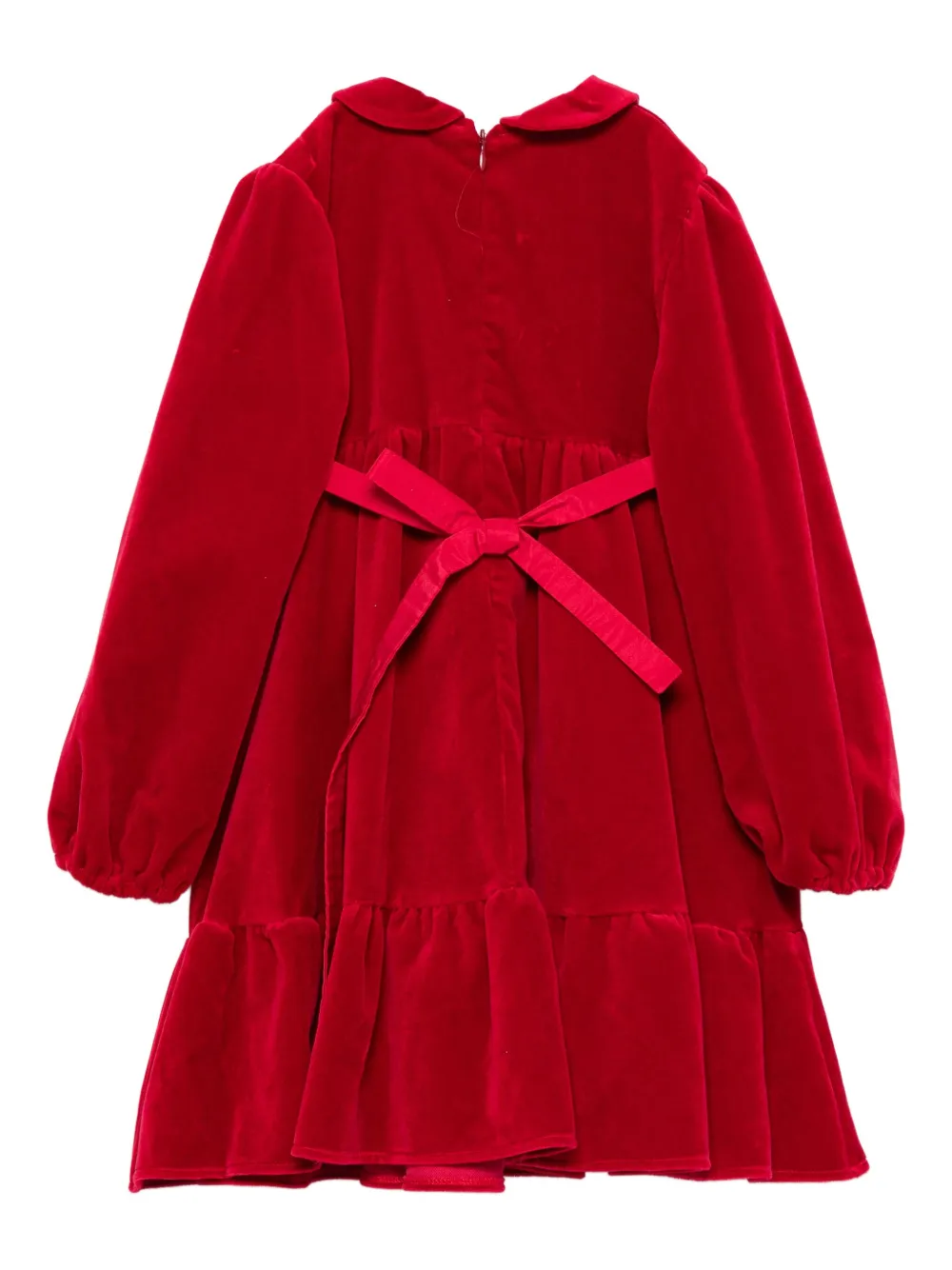 La Stupenderia Jurk verfraaid met strik Rood