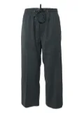 Miu Miu Pre-Owned 2024 elastic-waist trousers - Black