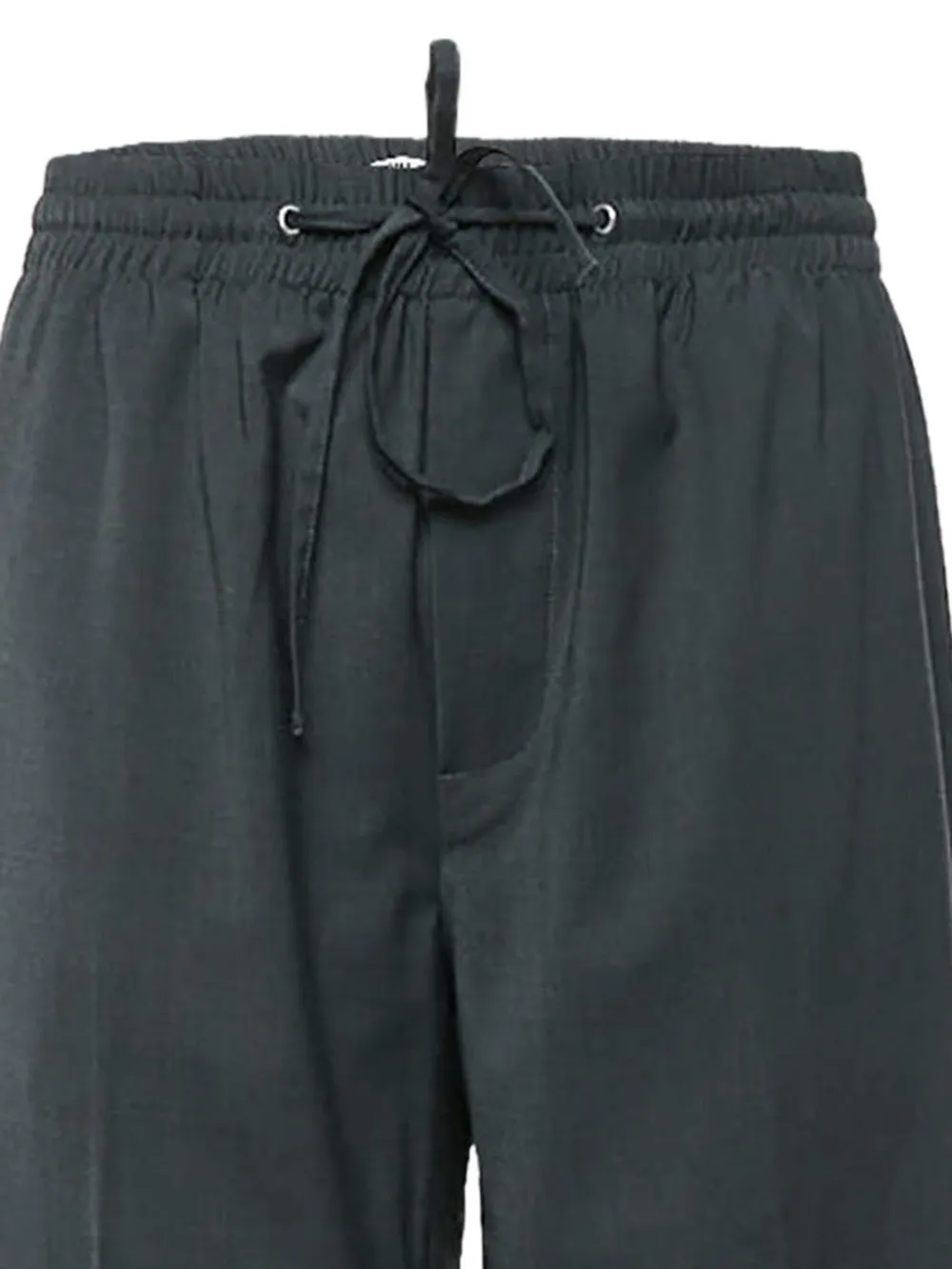 Miu Miu Pre-Owned 2024 broek met elastische taille - Zwart