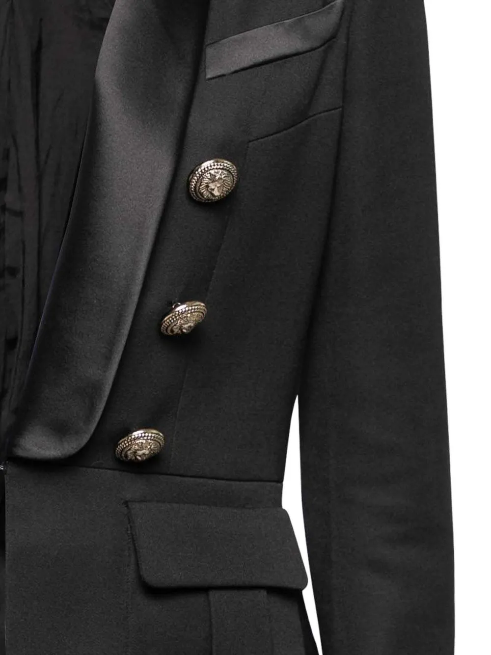 Balmain Pre-Owned structured-shoulder blazer | Image 2