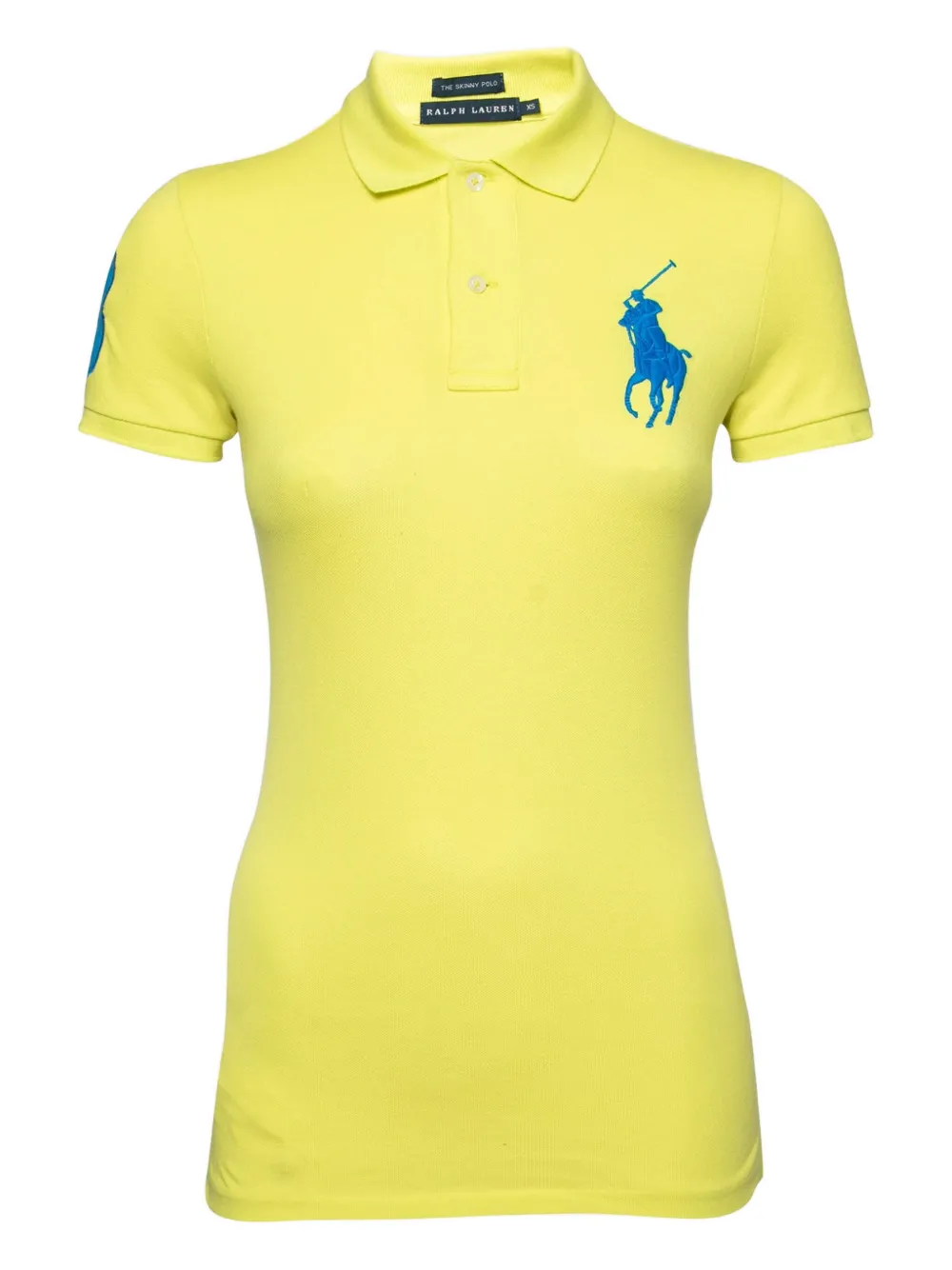 Polo Ralph Lauren Vintage Polo Player logo T-shirt | Yellow | Image 1