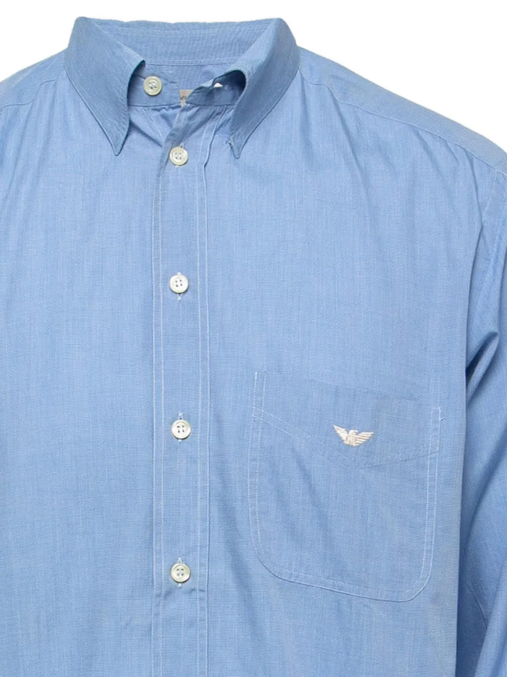 Emporio Armani Pre-Owned logo-embroidered shirt | Image 2