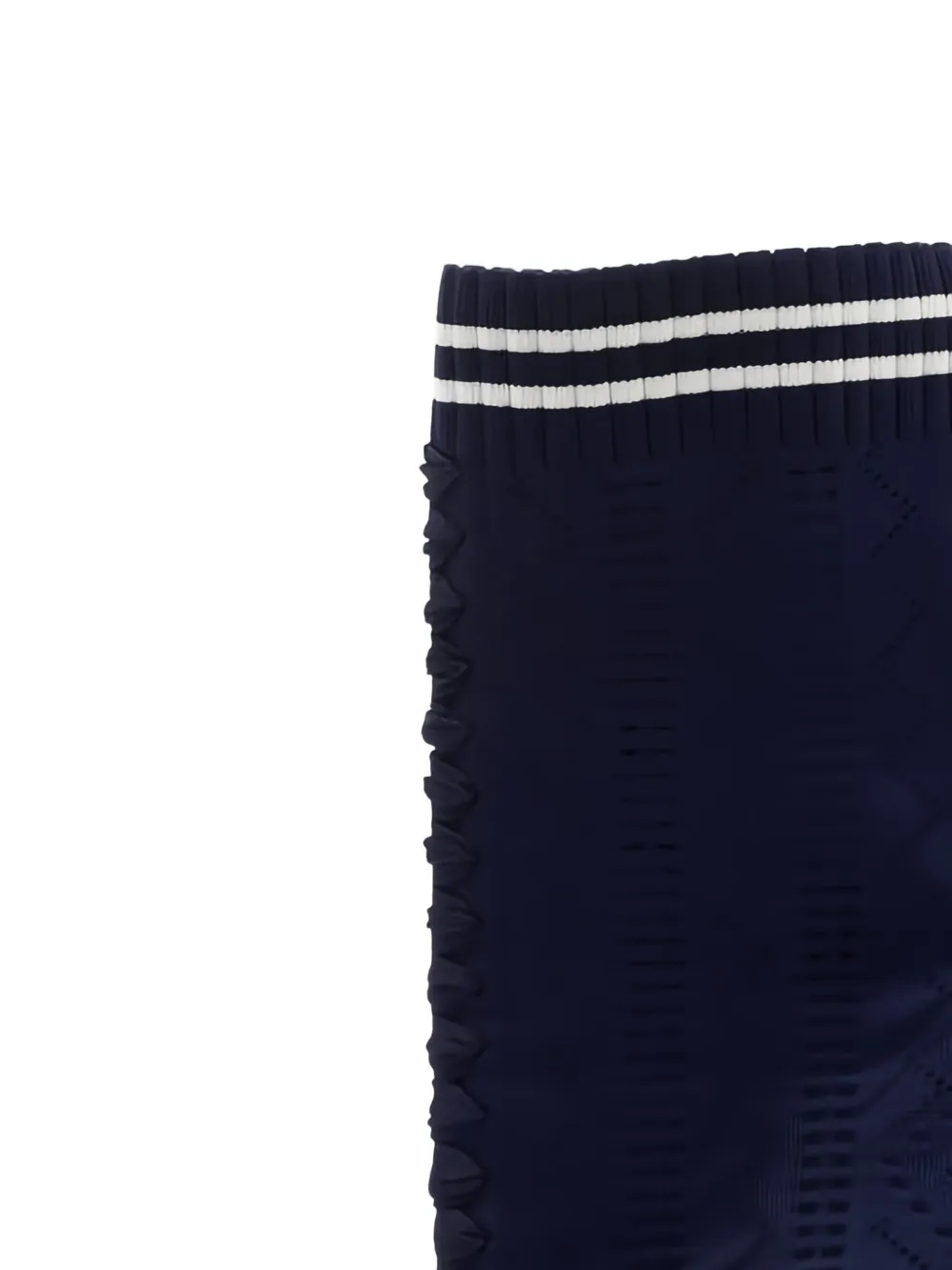 Fendi Pre-Owned 115 mm Rockoko gebreide laarzen - Blauw